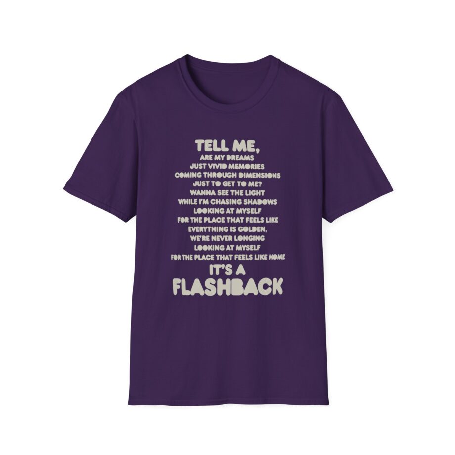 Wakaan Liquid Stranger Flashback Unisex Softstyle T-shirt