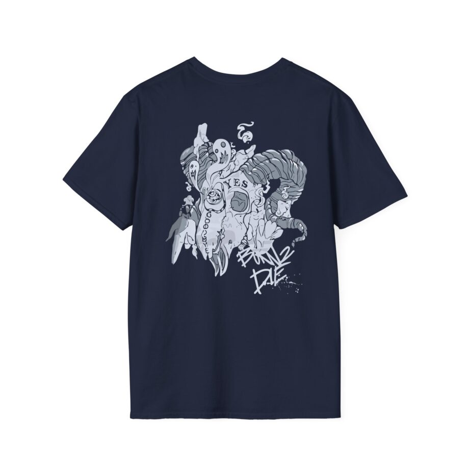 Ghastly Born 2 Die Unisex Softstyle T-Shirt