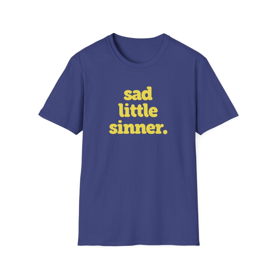 Raye Yellow Sad Little Sinner Unisex Softstyle T-Shirt