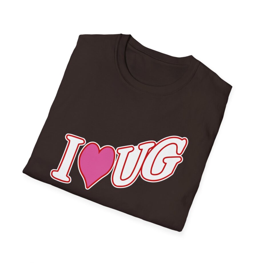 Undergrunn I Love Ug Unisex Softstyle T-Shirt