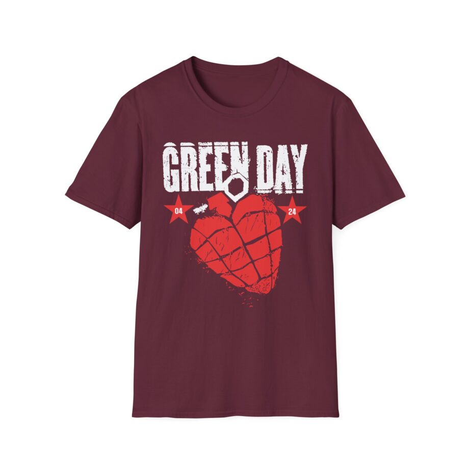 Green Day 20 Years of Idiot Unisex Softstyle T-shirt