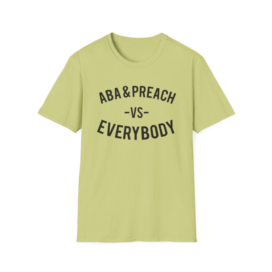 Aba and Preach Unisex Softstyle T-Shirt