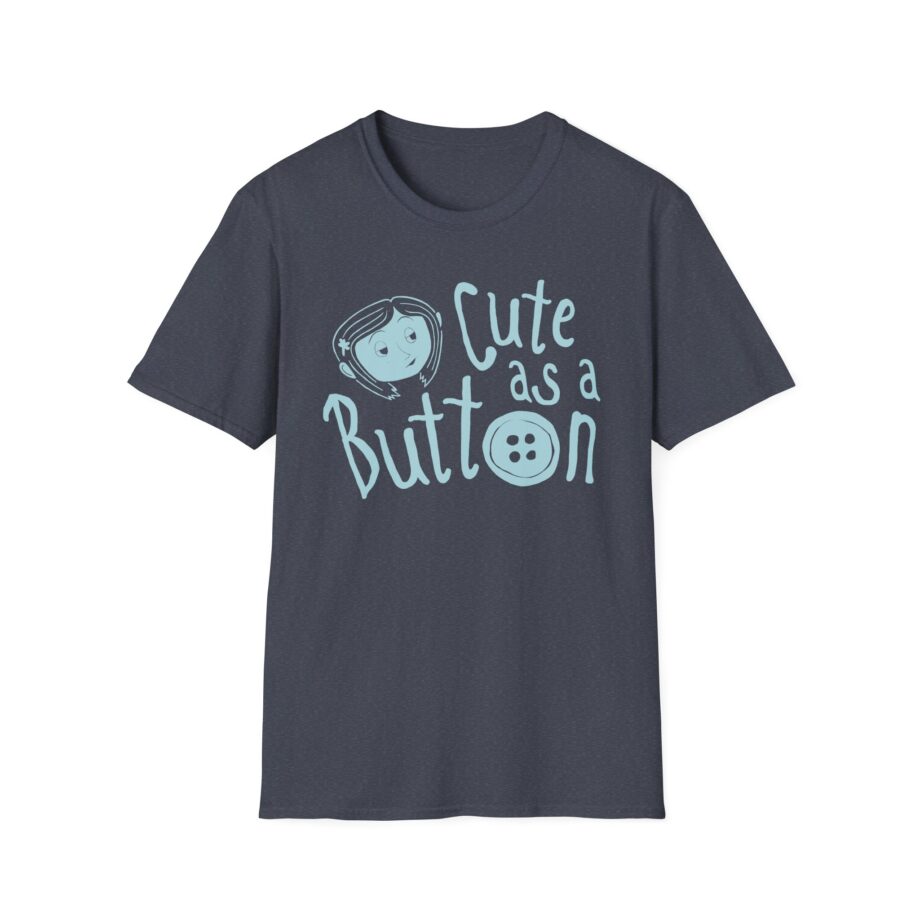 Coraline Cute Button Unisex Softstyle T-shirt