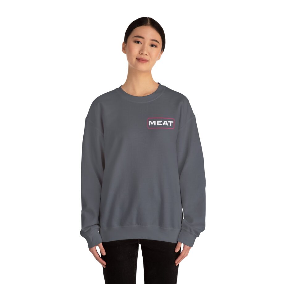 Papa Meat Unisex Heavy Blend™ Crewneck Sweatshirt