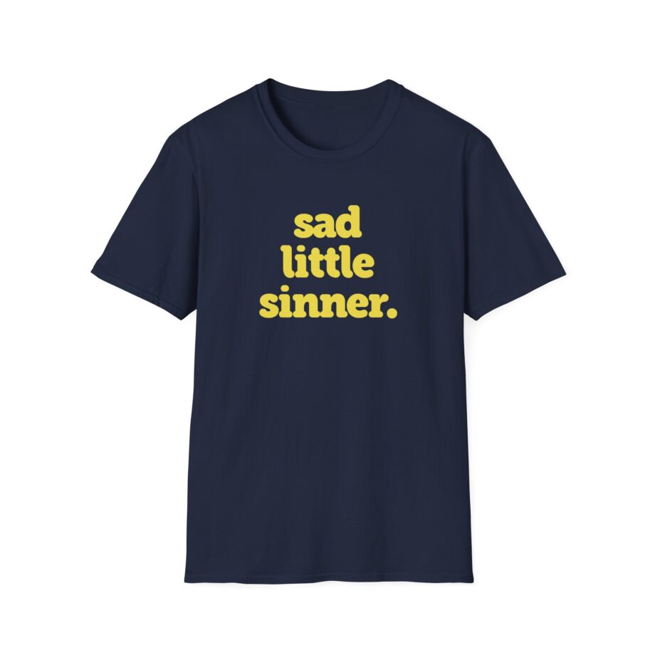 Raye Yellow Sad Little Sinner Unisex Softstyle T-Shirt