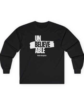 Nate Bargatze Unbelievable Unisex Ultra Cotton Long Sleeve Tee