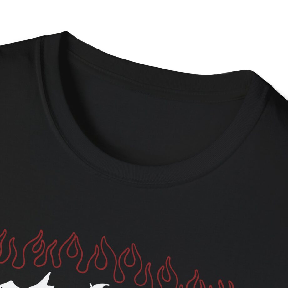 Hatebreed Flames & Skull Logo Unisex Softstyle T-Shirt