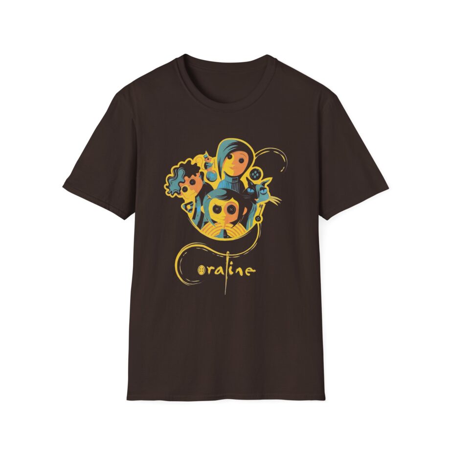 Coraline Movie Unisex Softstyle T-shirt