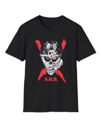 Sod, Stormtroopers of Death, Metal Band Unisex Softstyle T-shirt