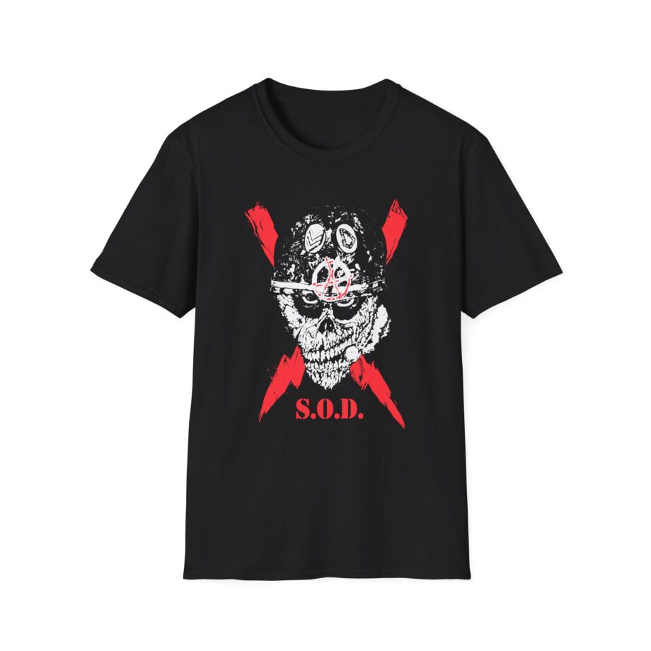 Sod, Stormtroopers of Death, Metal Band Unisex Softstyle T-shirt