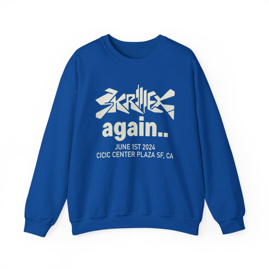 Skrillex Fred Again Civic Center Unisex Heavy Blend™ Crewneck Sweatshirt