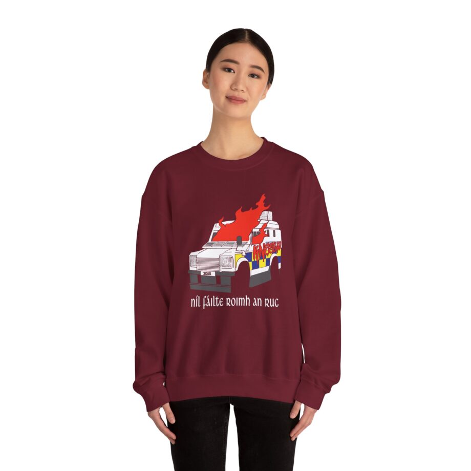 Kneecap Ruc Not Welcome Unisex Heavy Blend™ Crewneck Sweatshirt