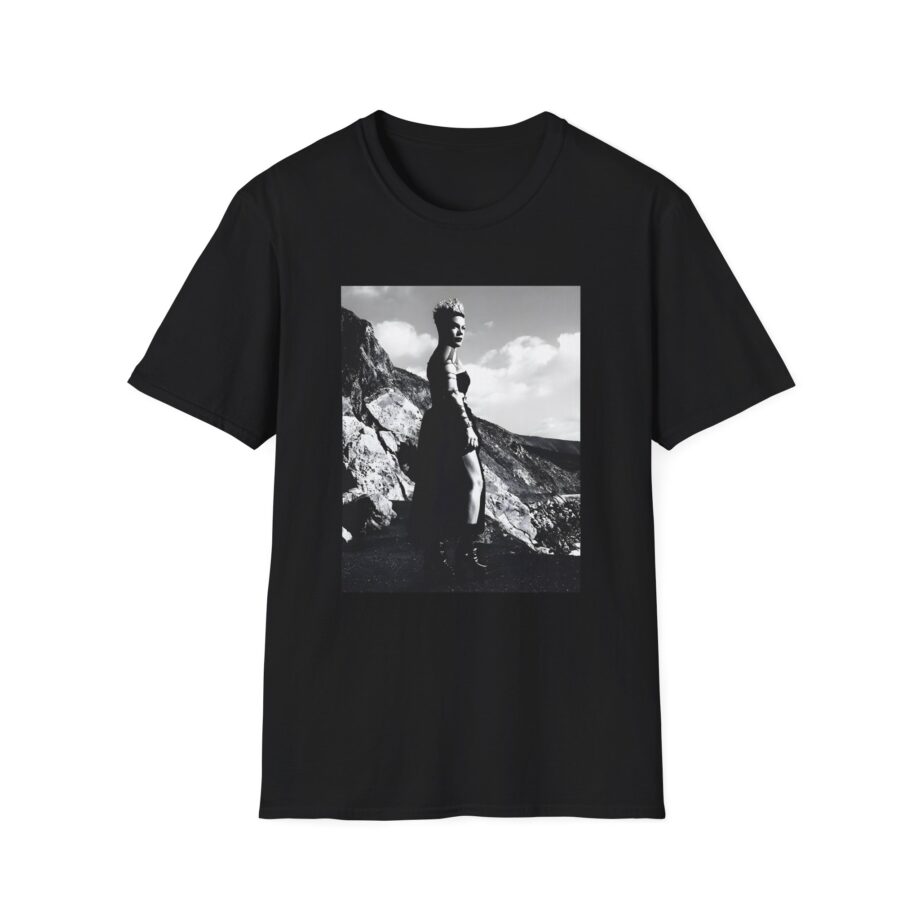 P!nk Split Tie Dye Unisex Softstyle T-Shirt
