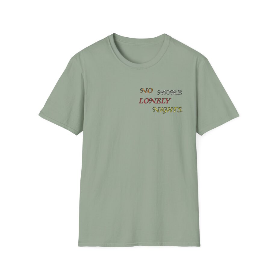 6lack No More Lonely Nights Crayon Unisex Softstyle T-Shirt