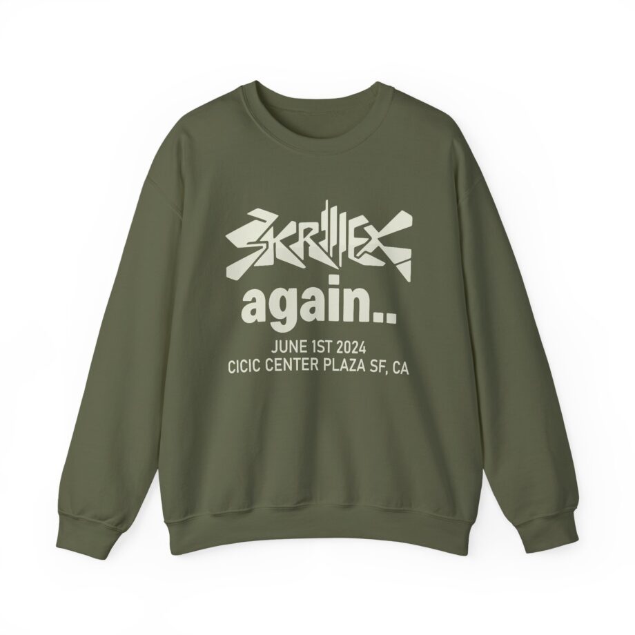 Skrillex Fred Again Civic Center Unisex Heavy Blend™ Crewneck Sweatshirt