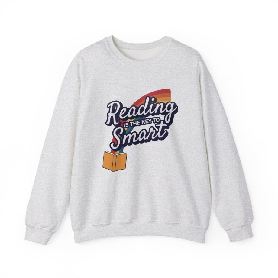 Nate Bargatze Reading is the Key to Smart Unisex Heavy Blend™ Crewneck Sweatshirt