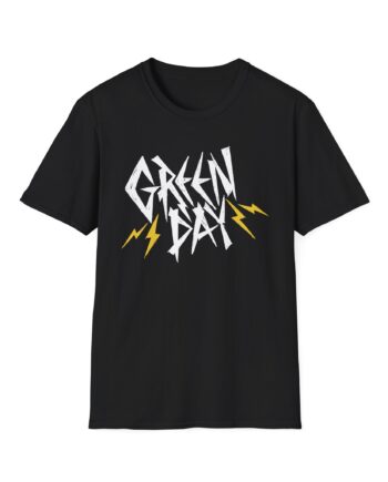 Green Day Bolt Unisex Softstyle T-shirt