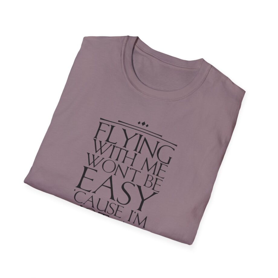 Halestorm Flying With Me Won't Be Easy 'cause I'm Not an Angel Unisex Softstyle T-Shirt