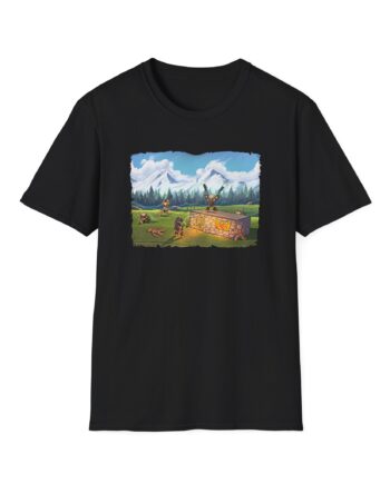 Spoonkid Battlefield Unisex Softstyle T-Shirt