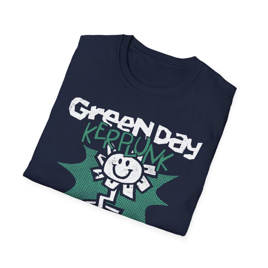 Green Day Kerplunk Vintage Flower Unisex Softstyle T-shirt