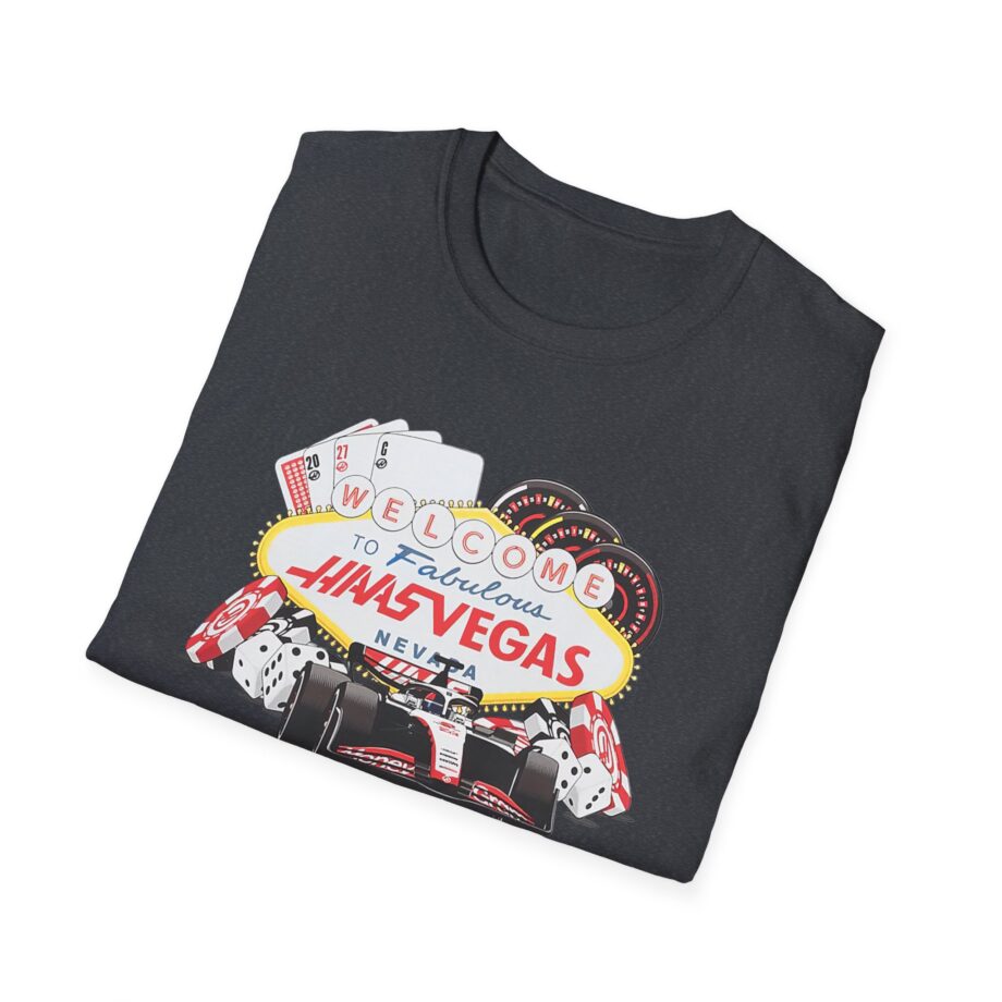 Haas F1 Las Vegas Gp  Unisex Softstyle T-Shirt