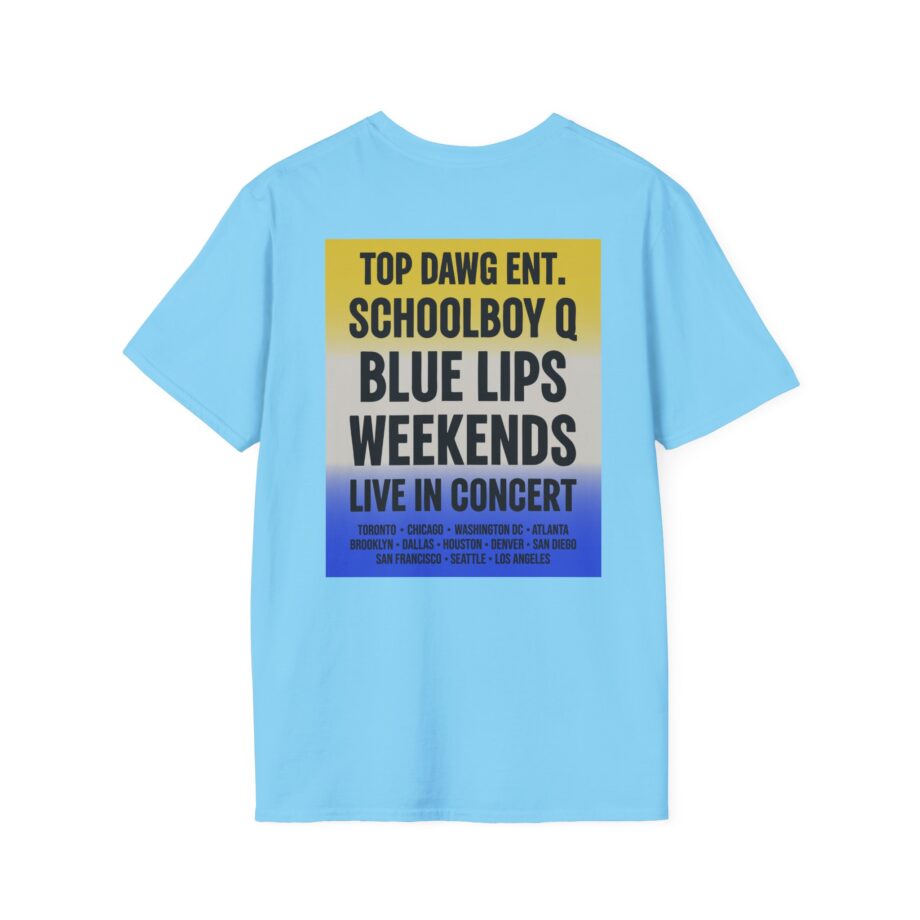 Isaiah Rashad the Blue Lips Tour Unisex Softstyle T-Shirt