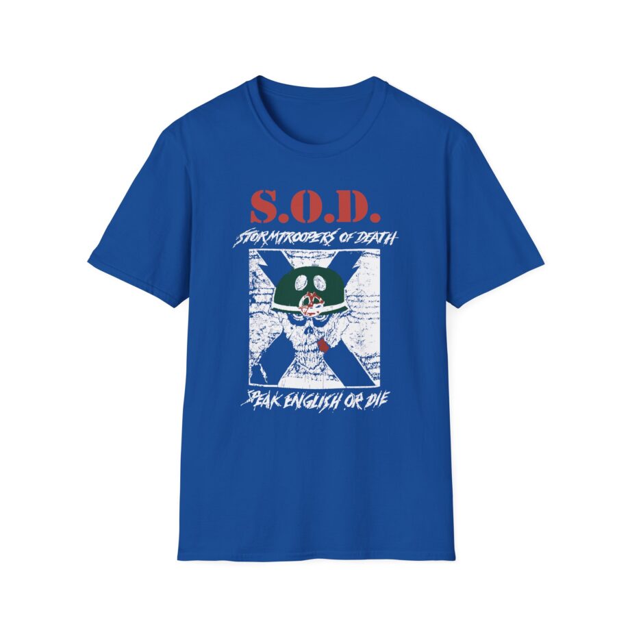 Vintage 80’s Sod Stormtroopers of Death Unisex Softstyle T-shirt