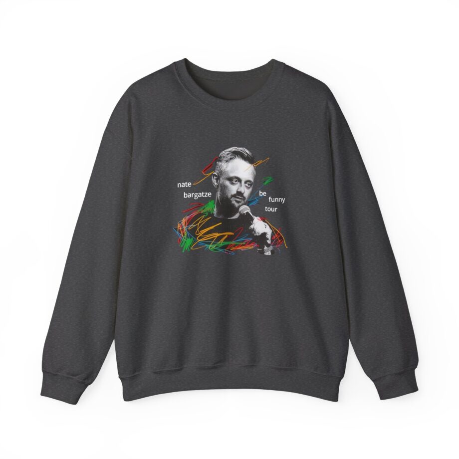 Nate Bargatze 2024 Be Funny Tour Unisex Heavy Blend™ Crewneck Sweatshirt