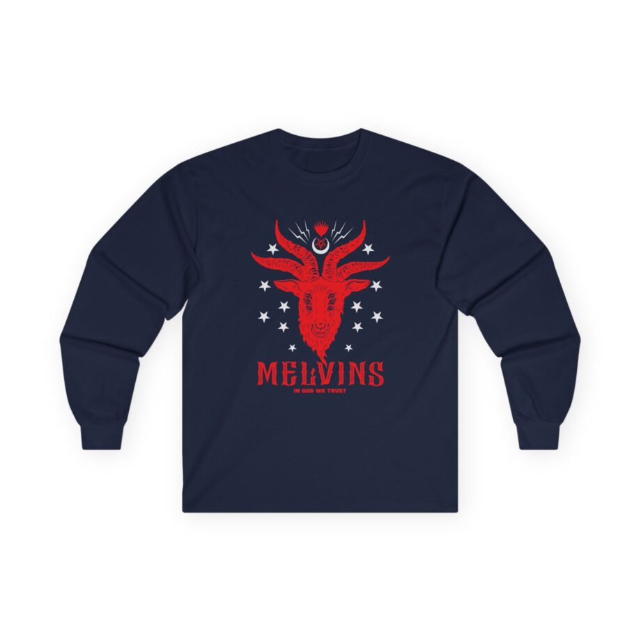 Melvins in God We Trust Unisex Ultra Cotton Long Sleeve Tee