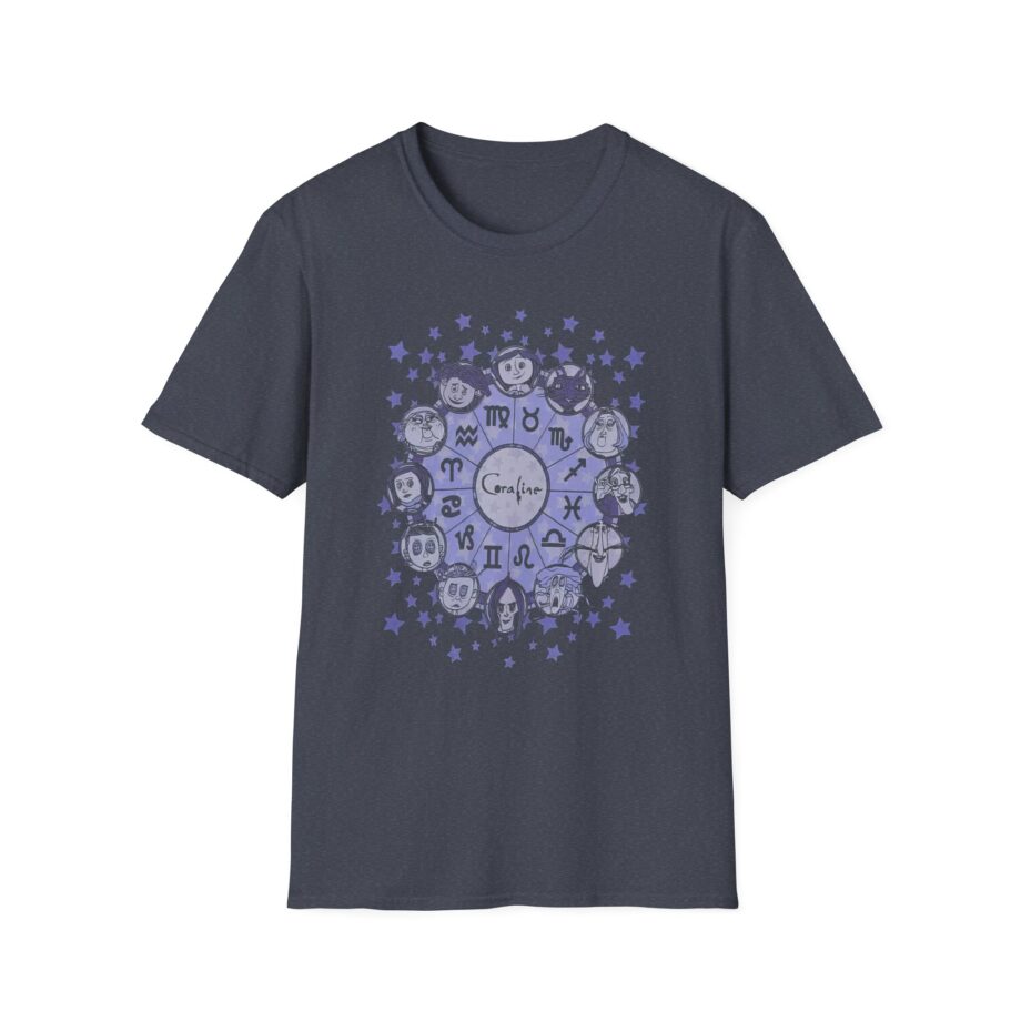 Coraline Astrological Chart Unisex Softstyle T-shirt