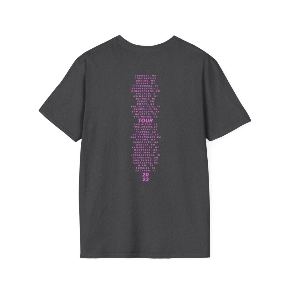 Pink Trustfall Praise Unisex Softstyle T-shirt