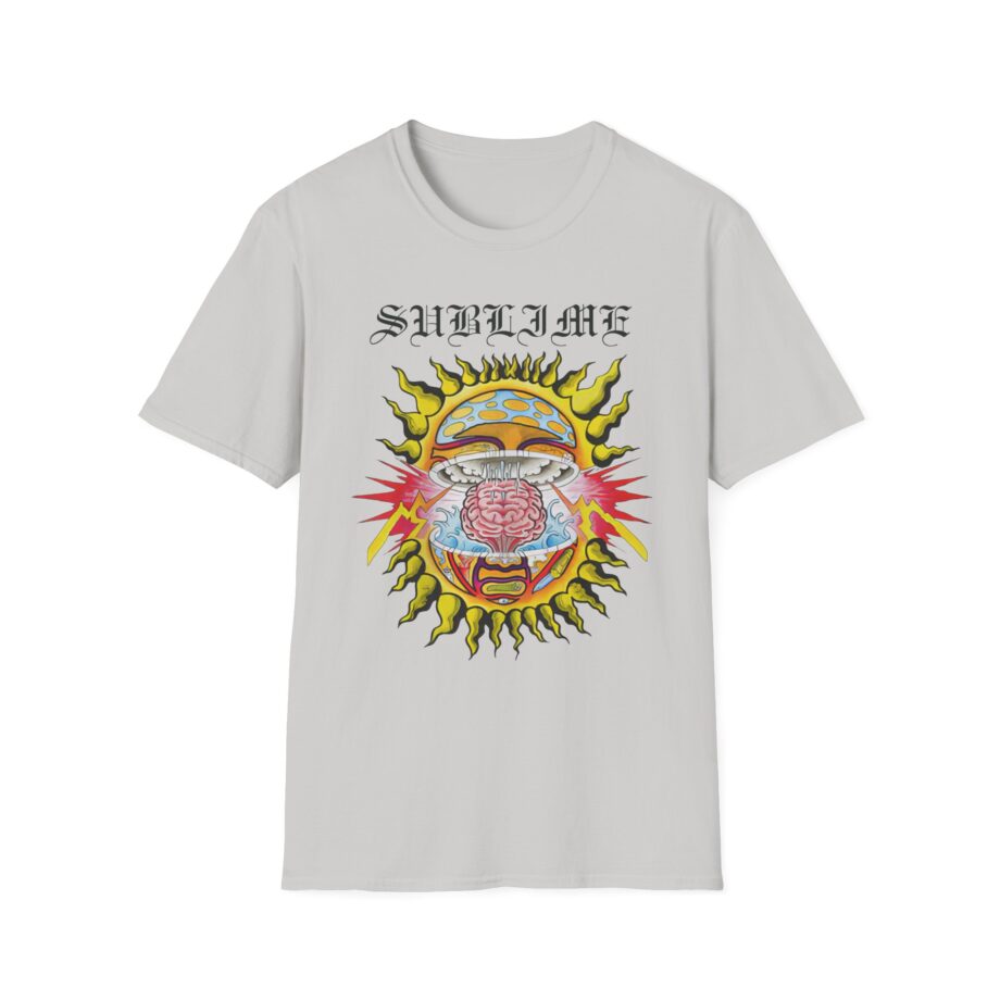 Sublime Mind-blown Sun Unisex Softstyle T-shirt