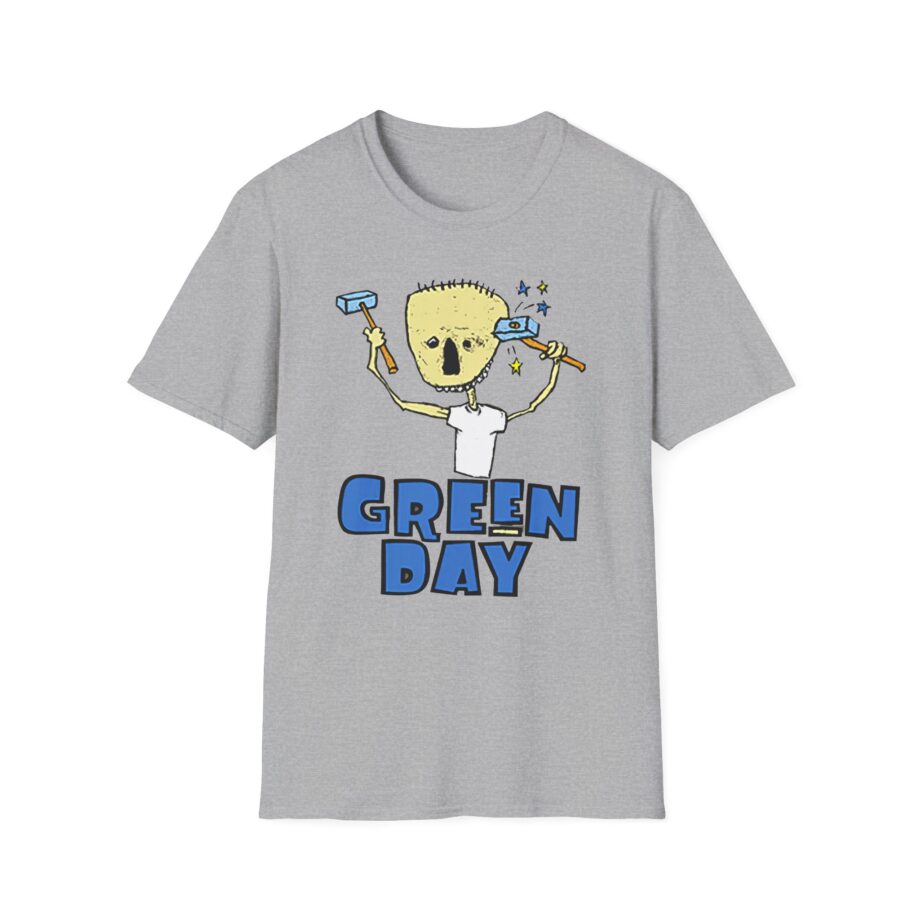 Green Day Nimrod Vintage Hammer Unisex Softstyle T-shirt