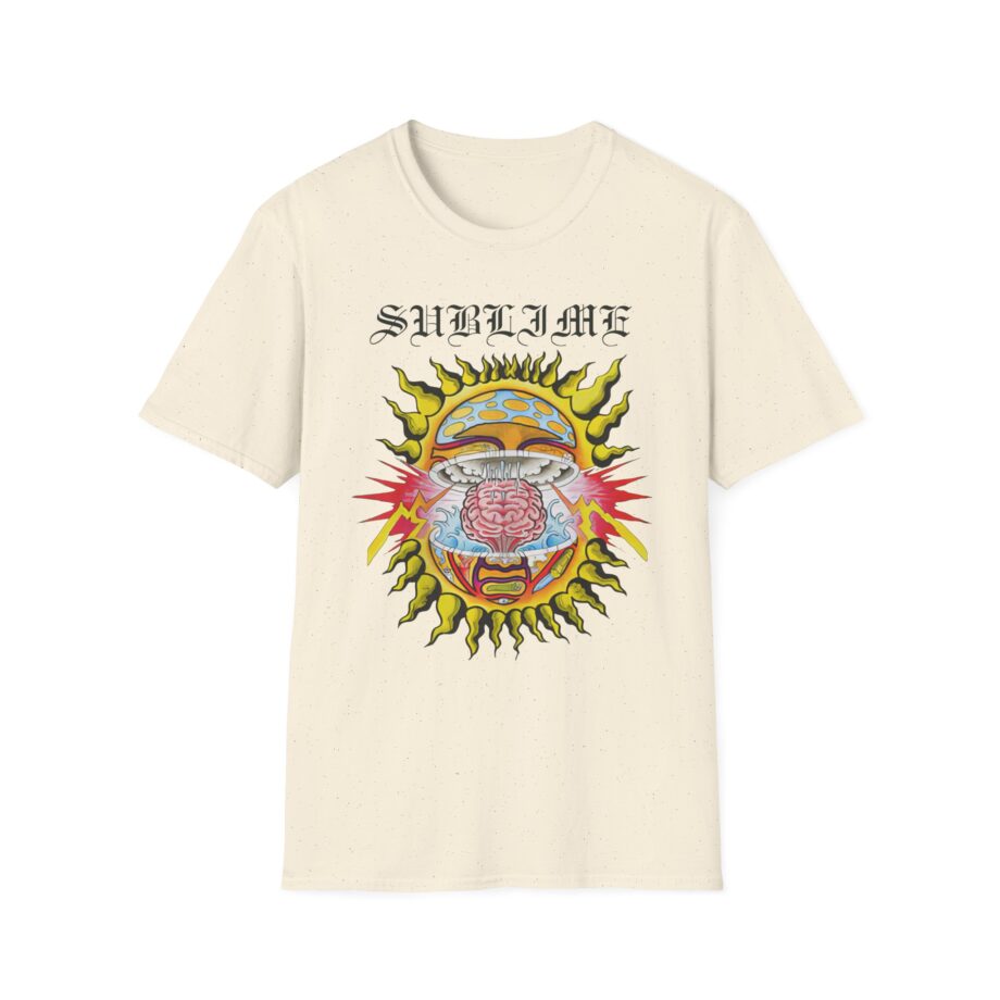 Sublime Mind-blown Sun Unisex Softstyle T-shirt