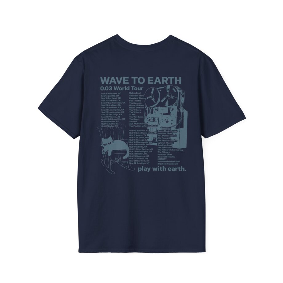 Wave to Earth 0.03 NA Tour Unisex Softstyle T-Shirt