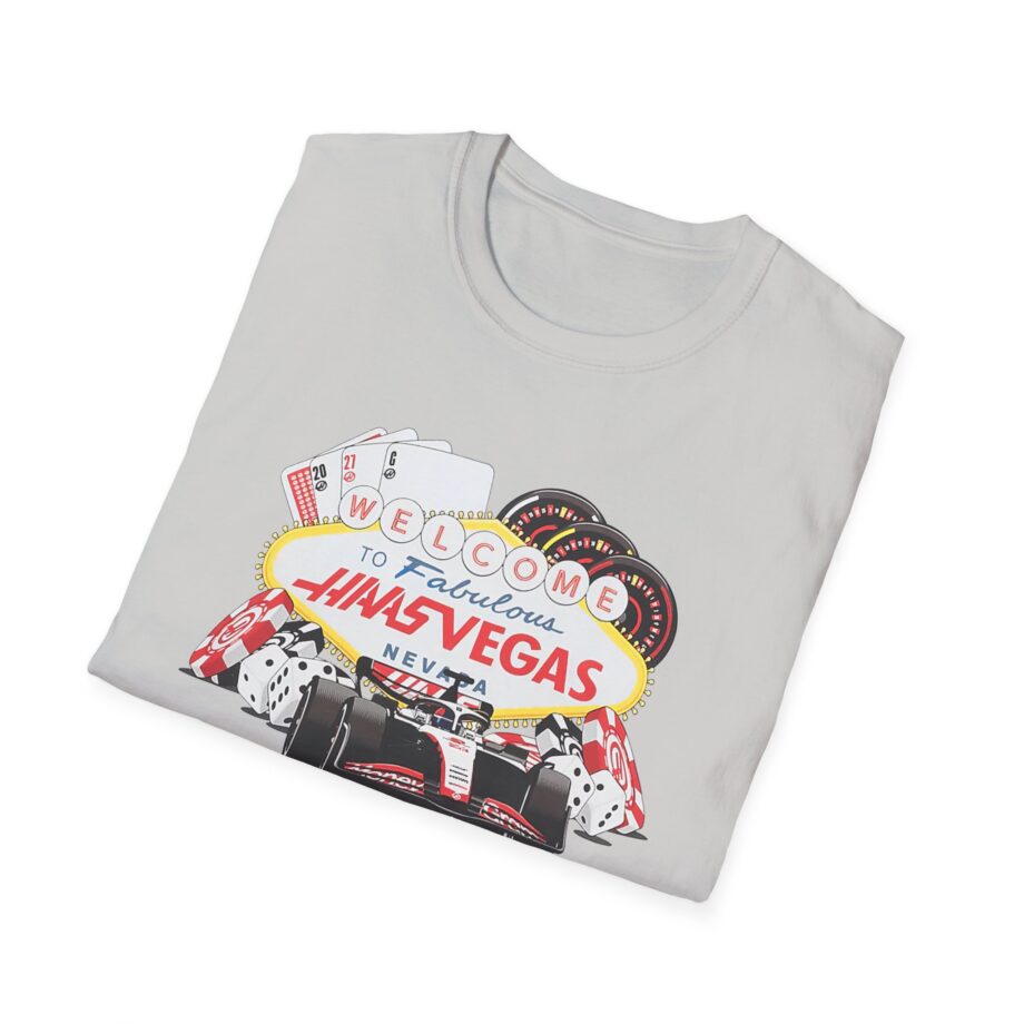 Haas F1 Las Vegas Gp  Unisex Softstyle T-Shirt