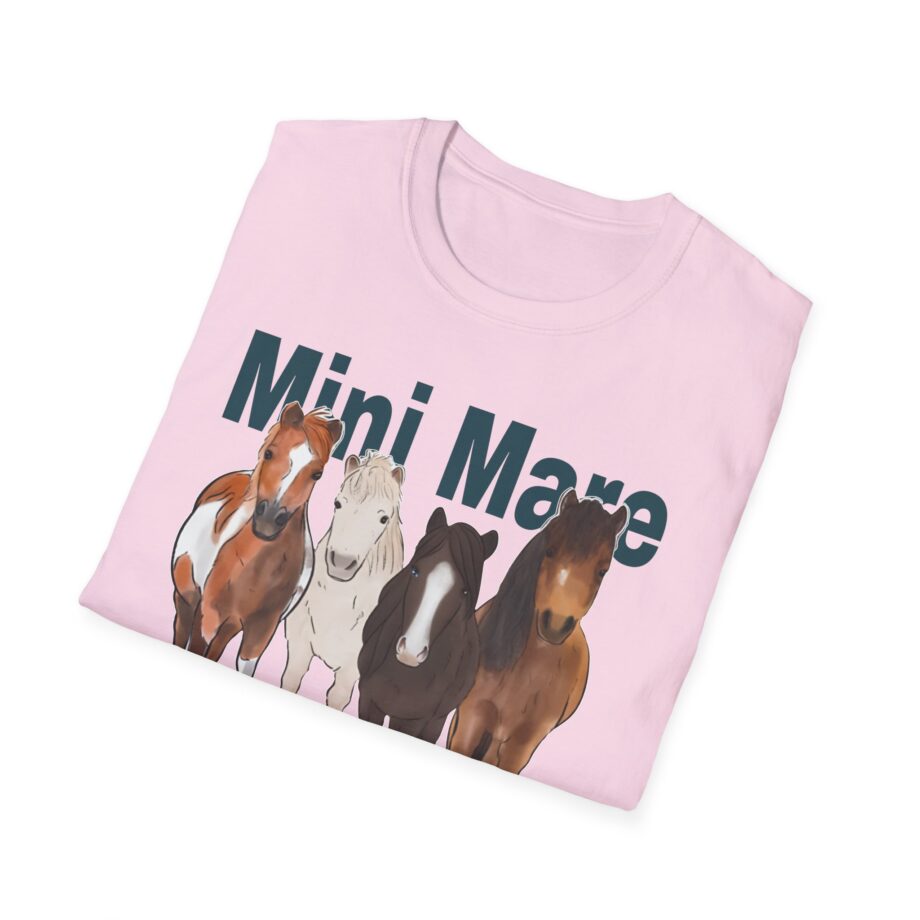 Katie Van Slyke Mini Mare Don't Care Unisex Softstyle T-shirt
