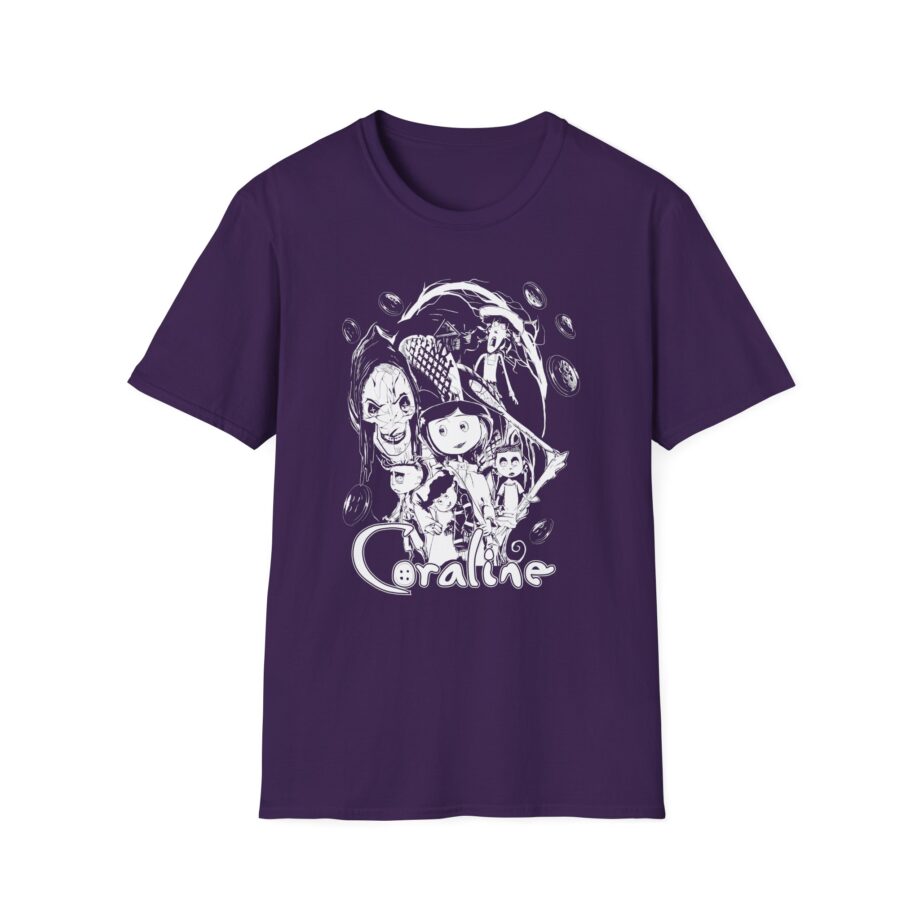 Coraline Group Buttons Unisex Softstyle T-shirt