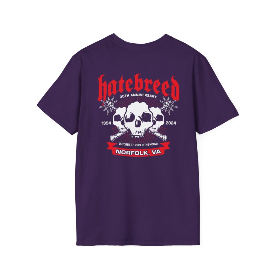 Hatebreed Norfolk Va Tonight Unisex Softstyle T-Shirt