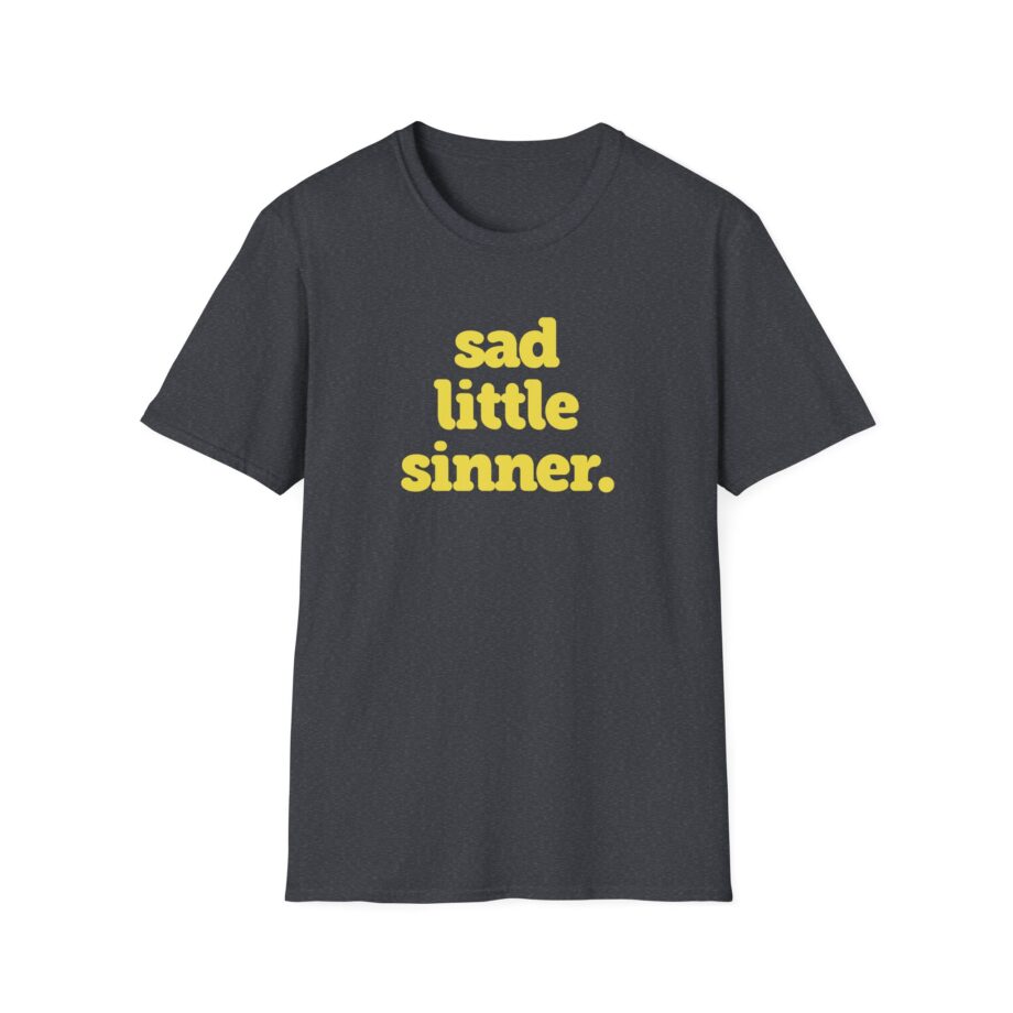 Raye Yellow Sad Little Sinner Unisex Softstyle T-Shirt