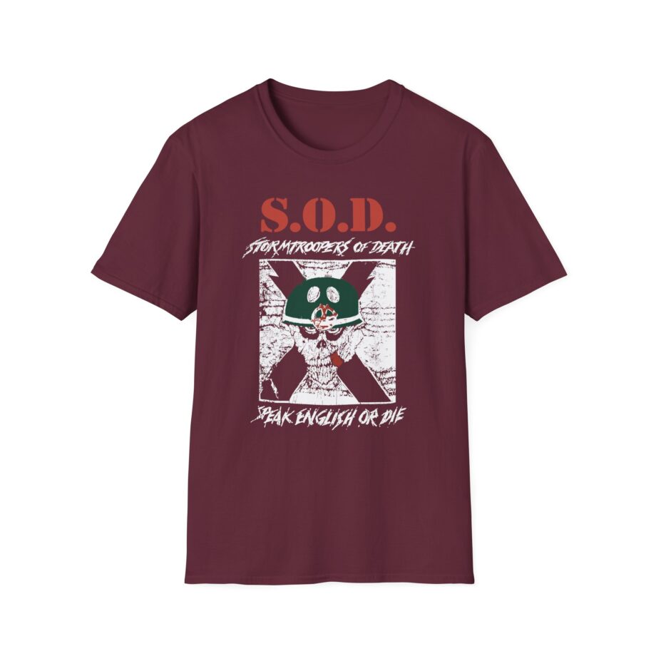 Vintage 80’s Sod Stormtroopers of Death Unisex Softstyle T-shirt
