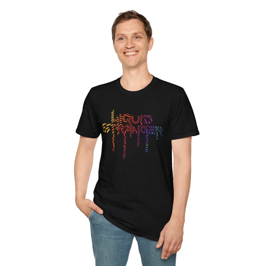 Wakaan Liquid Stranger Unisex Softstyle T-shirt