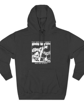 Sisters Of Mercy Sins And Secrets Three-Panel Fleece Hoodie