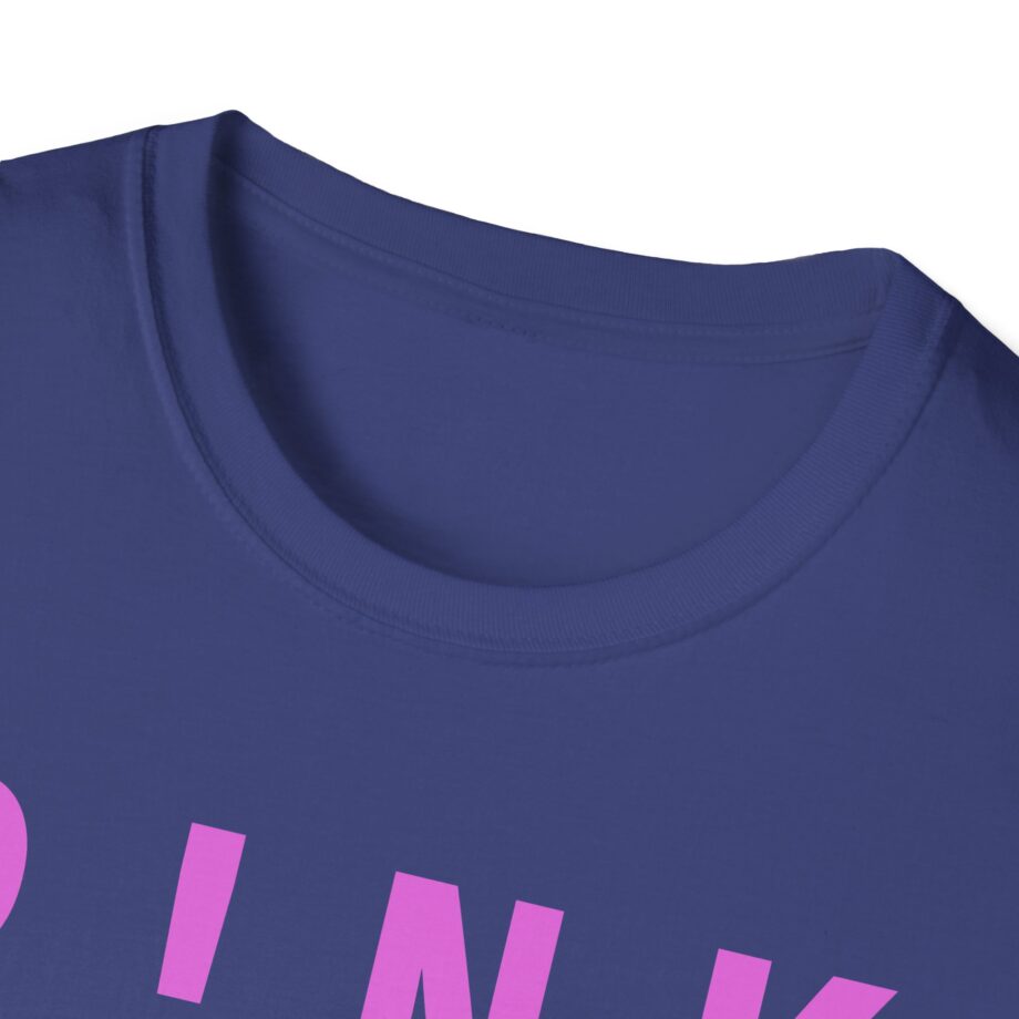 Pink Trustfall Praise Unisex Softstyle T-shirt