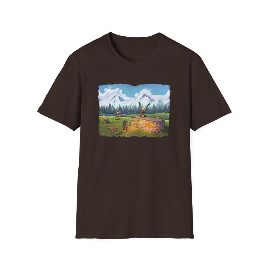 Spoonkid Battlefield Unisex Softstyle T-Shirt