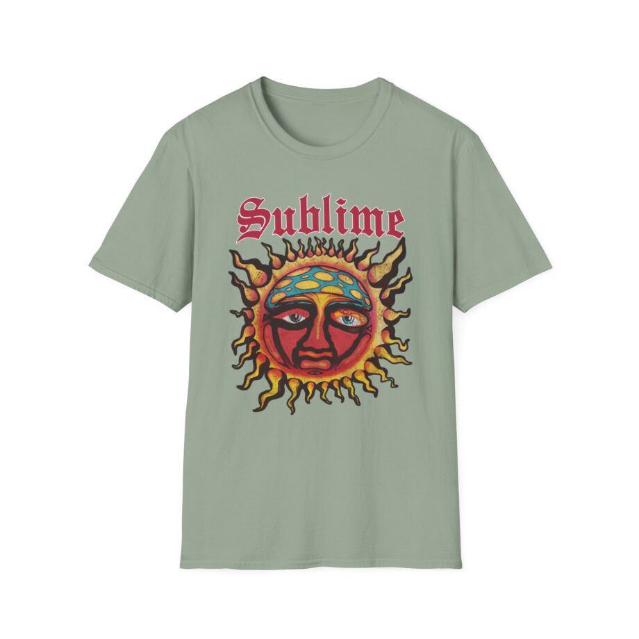 Maroon Sublime Sun Unisex Softstyle T-shirt