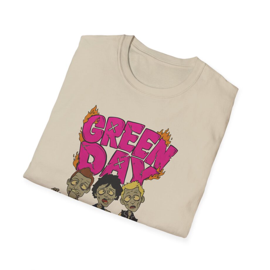 Green Day Walking Green Day Zombie Unisex Softstyle T-shirt