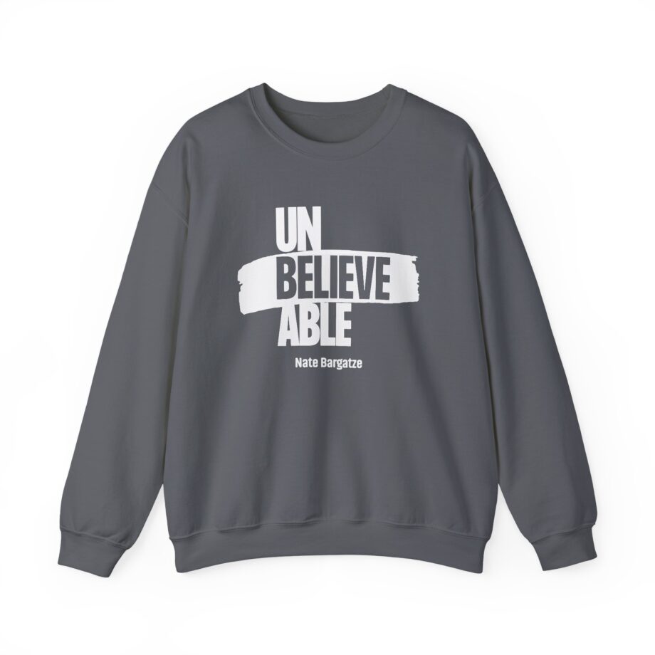 Nate Bargatze Unbelievable Unisex Heavy Blend™ Crewneck Sweatshirt