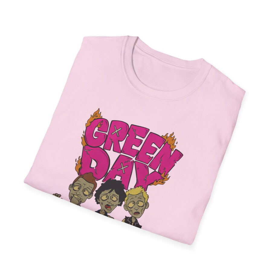 Green Day Walking Green Day Zombie Unisex Softstyle T-shirt