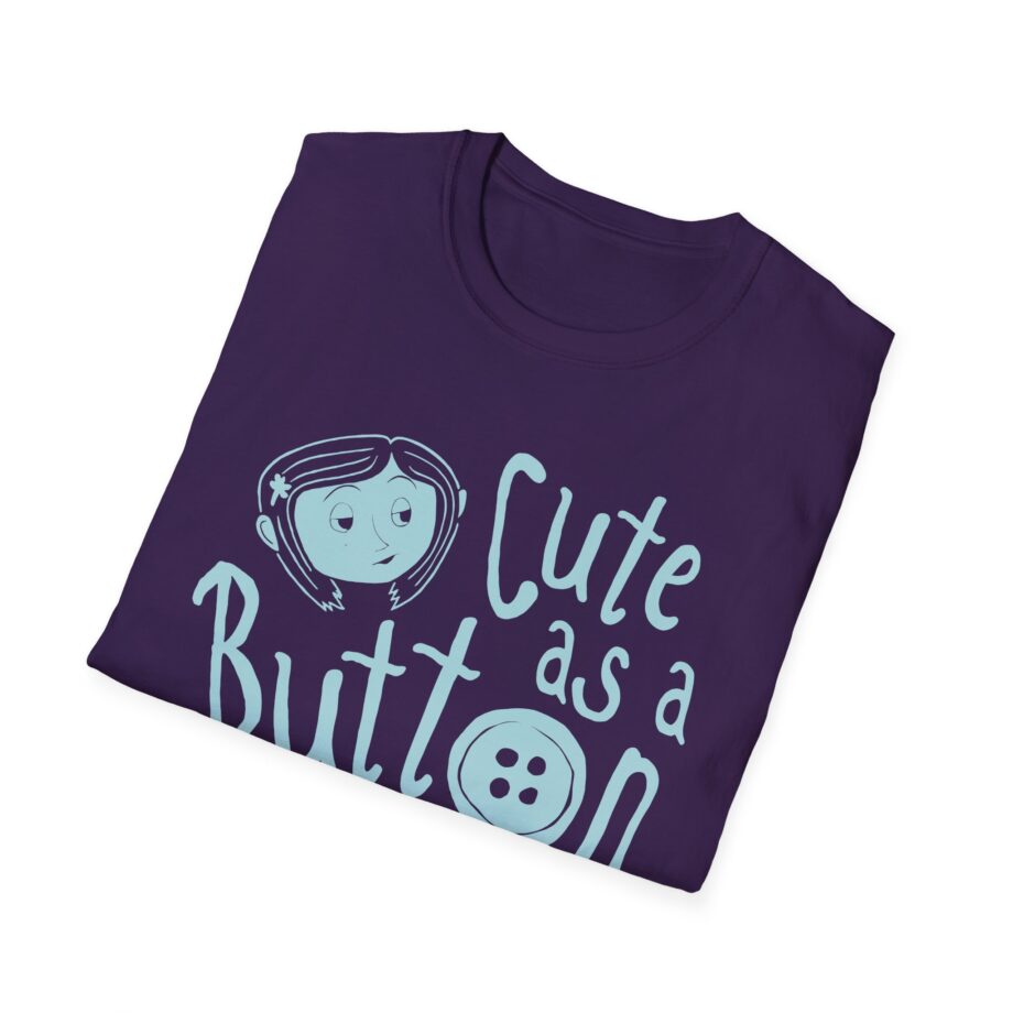 Coraline Cute Button Unisex Softstyle T-shirt